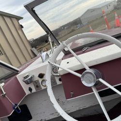 Boat With Boat Trailer 