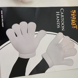 Gloves Disney / Cartoon Hands Spirit Halloween Brand New 