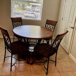 Dining Table With Four Chairs