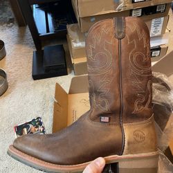 Double H Boots 11D Made In USA New