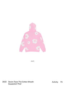Pink Denim Tears Hoodie 