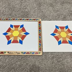 Melissa And Doug Magnetic Pattern Blocks