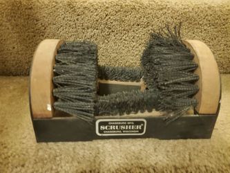 Scrusher boot, shoe cleaner