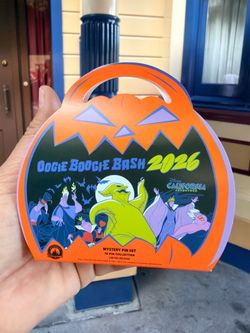 Disney Parks Oogie Boogie Bash 2026 Mystery Pin Box