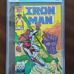 Iron Man 209 Comic Graded CBCS 7.5 1986 Direct Edition