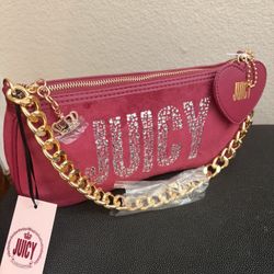 Juicy Couture Shine Bright Shoulder Bag – Pink