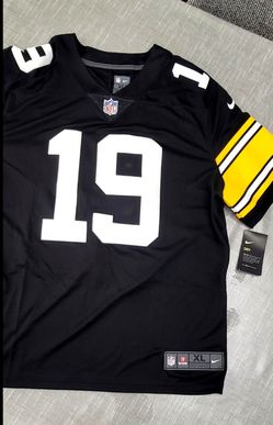 New Black Yellow Nike JuJu Schuster 19 NFL Adult Jersey Steelers Men’s XL Large