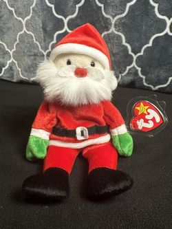TY BEANIE BABY SANTA 1998 WITH TAG ERRORS CHRISTMAS