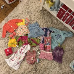 American Girl Doll Clothing Lot Bundle Joss Kendrick Rebecca Rubin Kailey Kit Kittridge Accessories And More