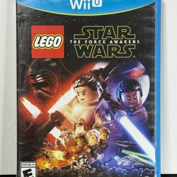 LEGO Star Wars Force Awakens Nintendo Wii U Complete Game CIB Tested