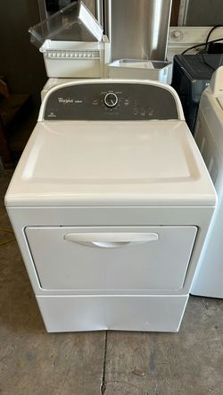 Whirlpool Basic Dryer White FrontLoad LargeCapacity
