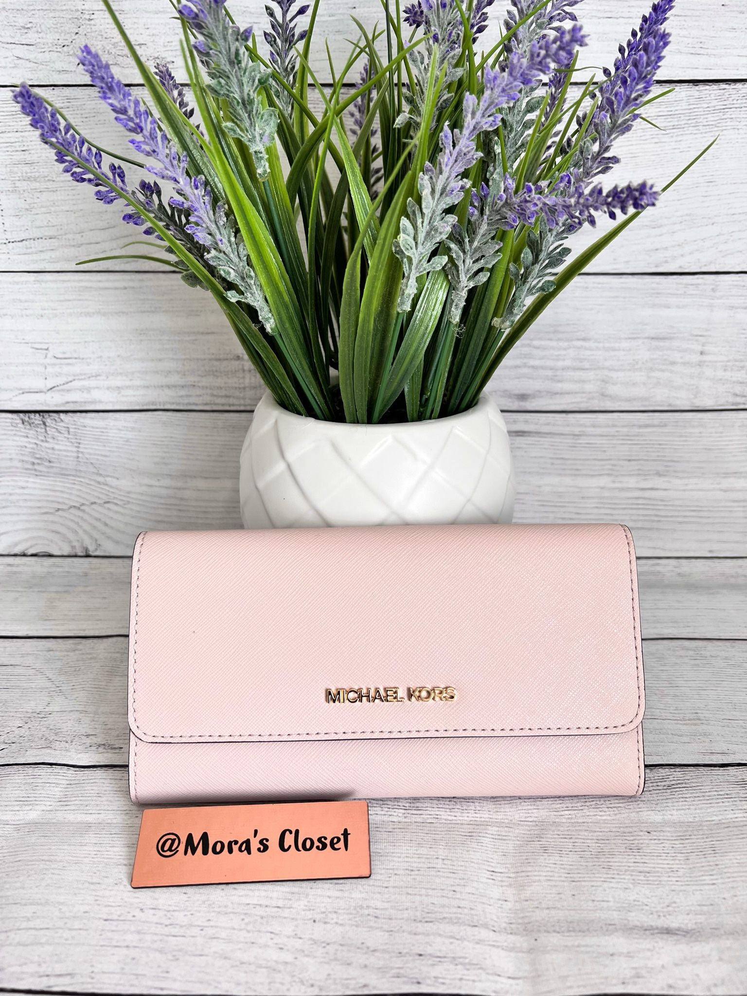 Michael Kors Pink Wallet