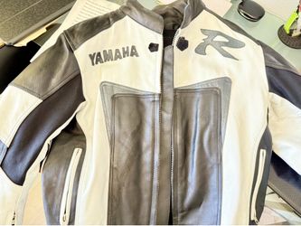 Yamaha motorcycle leather jacket