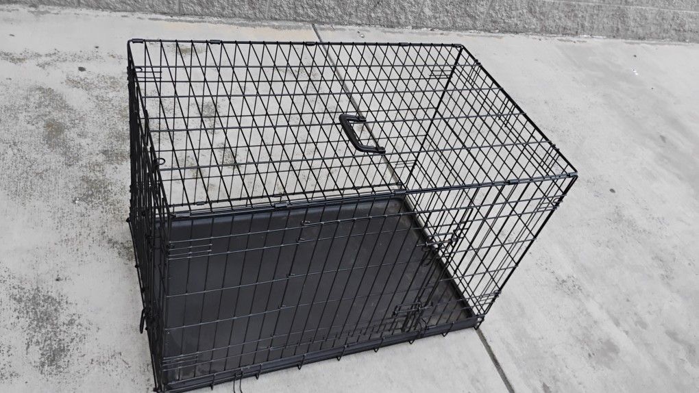 Used Large Folding Dog Crate