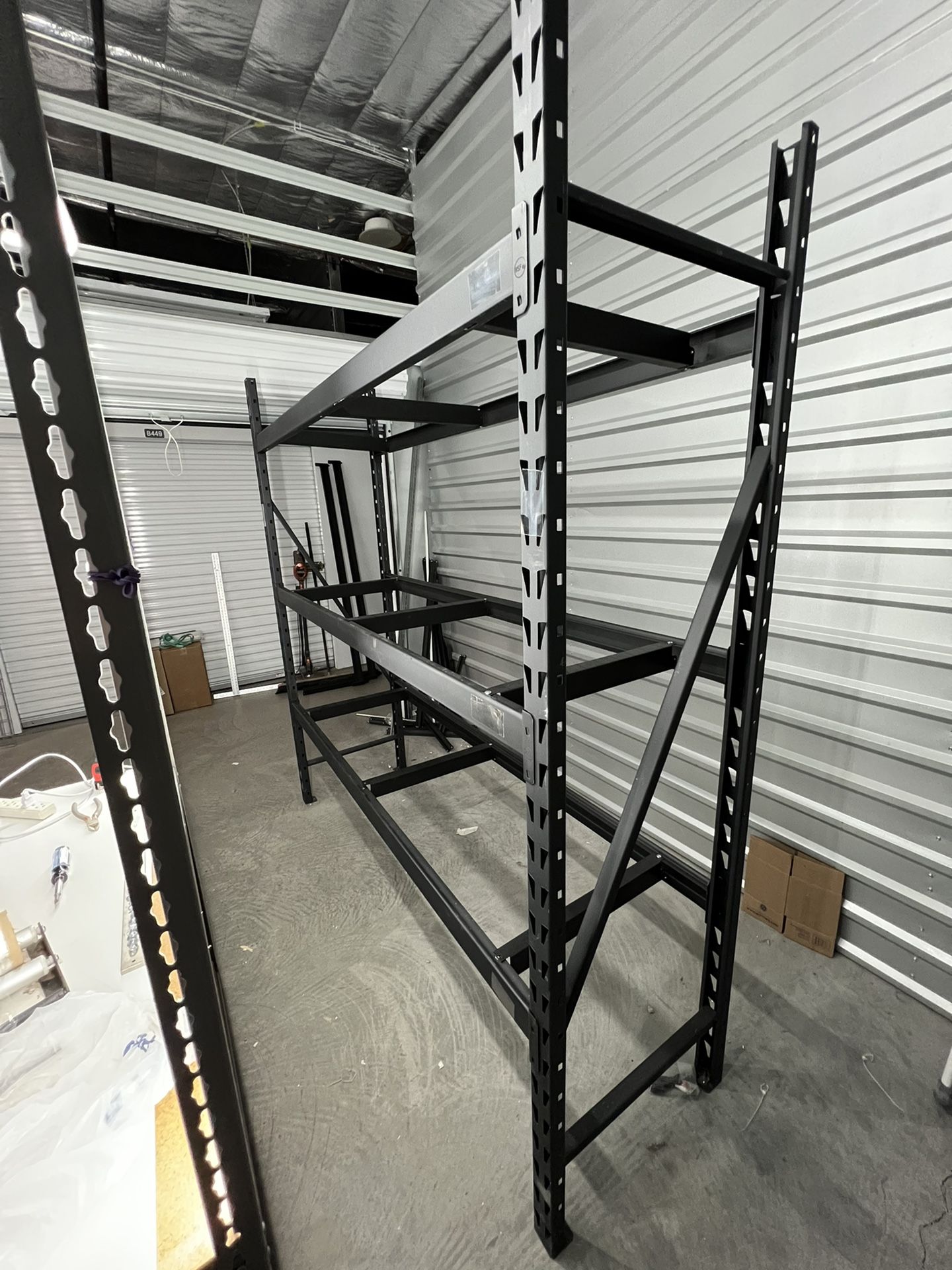 Edsal Muscle Rack Heavy Duty 84x84x24 Garage Shelving for Sale in