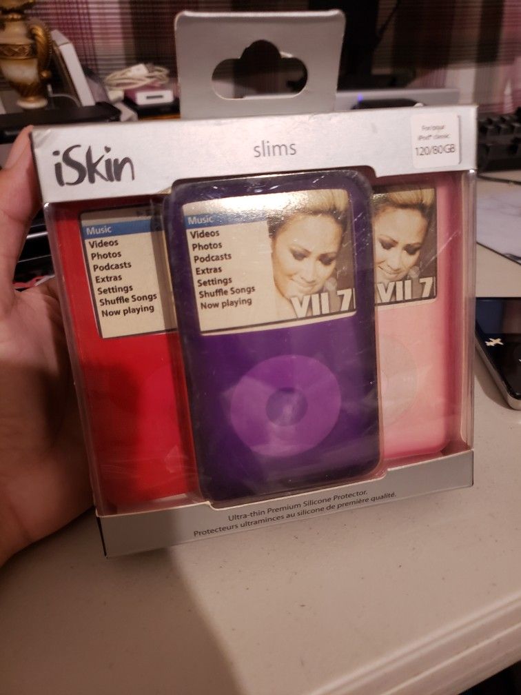 iSkin Slim 3-pack Silicone Skins For (iPod 6th Gen)