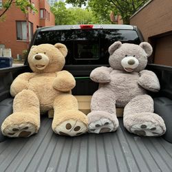 53” Plush Teddy X2