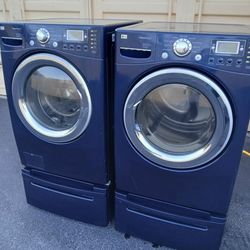 Whasher and dryer gas