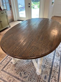 Oval Dining Table – 74"