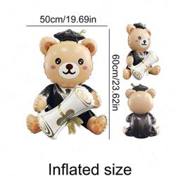 Inflatable Graduation Bear 