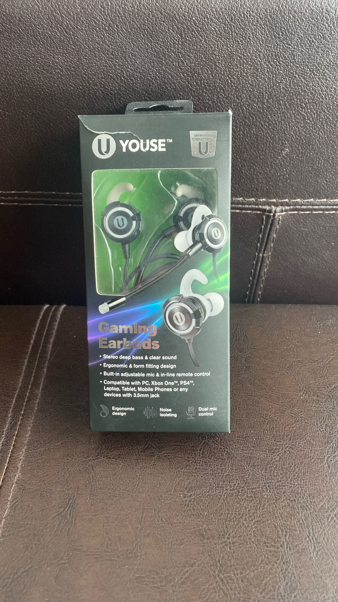 U YOUSE gaming earbuds game headset with mic