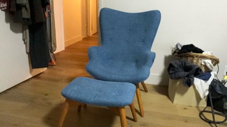 Chair and ottoman
