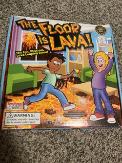 The floor is lava board game