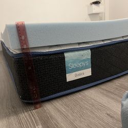 King Mattress (Spring) With Foam Topper 12” Total
