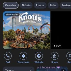 Two Tickets to Knotts Berry Farm