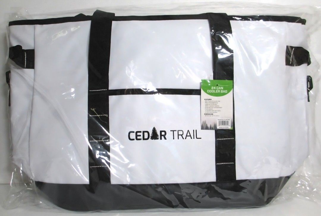 Cedar Trail 24 Can Insulated Cooler Bag. (Brand New)