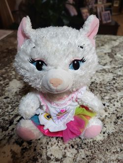 8" BUILD A BEAR KITTY W/AUTHENTIC CUPCAKE OUTFIT