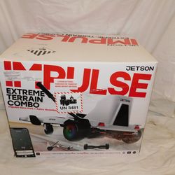 Jetson Extreme Terrain Hoverboard Jetkart Combo