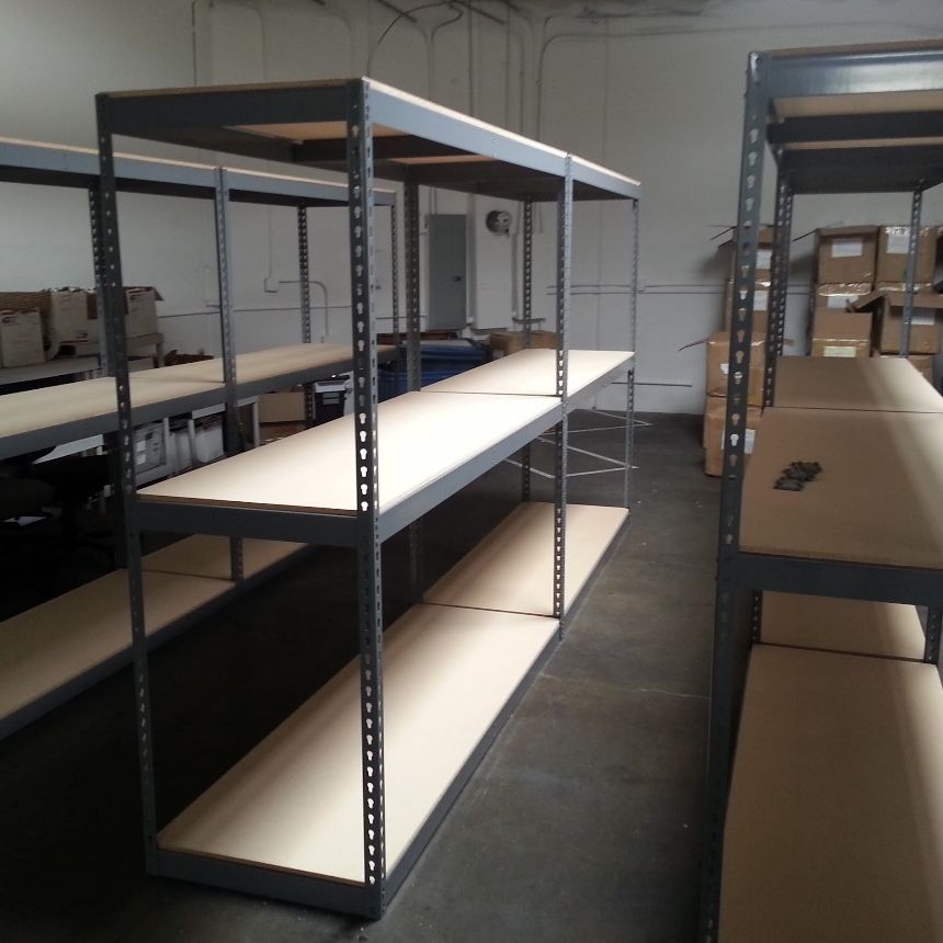 7 ft W x 2 ft D 3 Tier Level Storage Rack Boltless Shelving Similar To ...