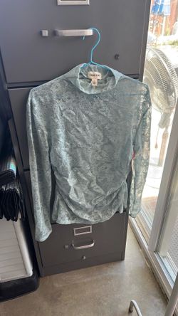 Nwt open edit lace long sleeve top