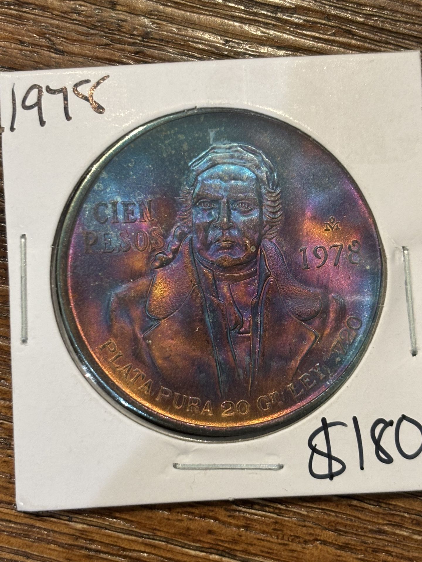 Mexico 1978 100 Pesos Coins Monster Toners