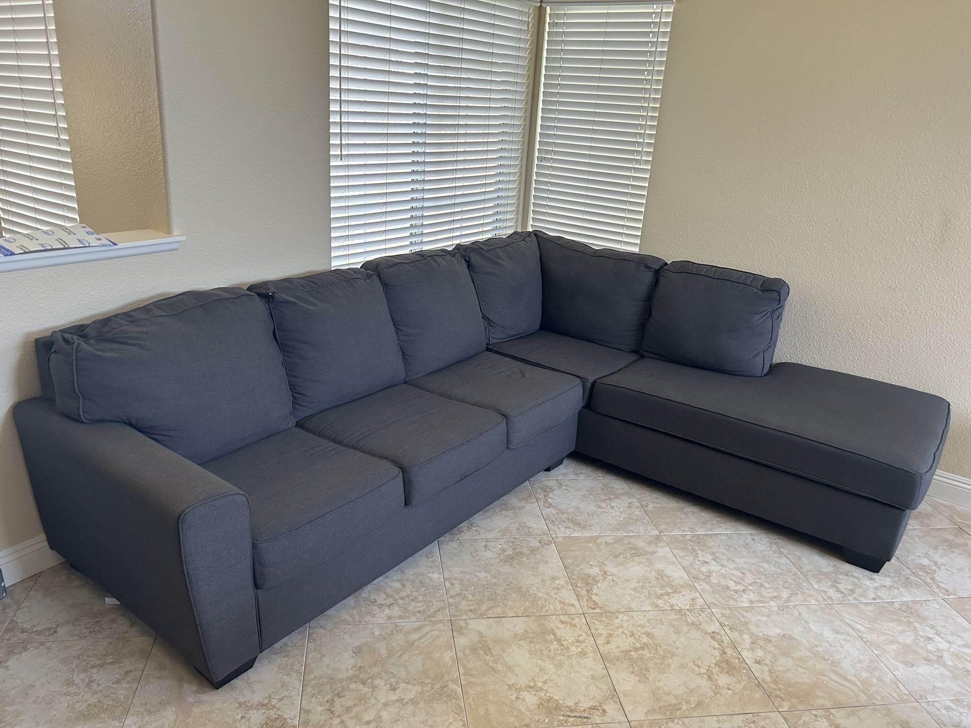 Living Spaces L-Shape Couch