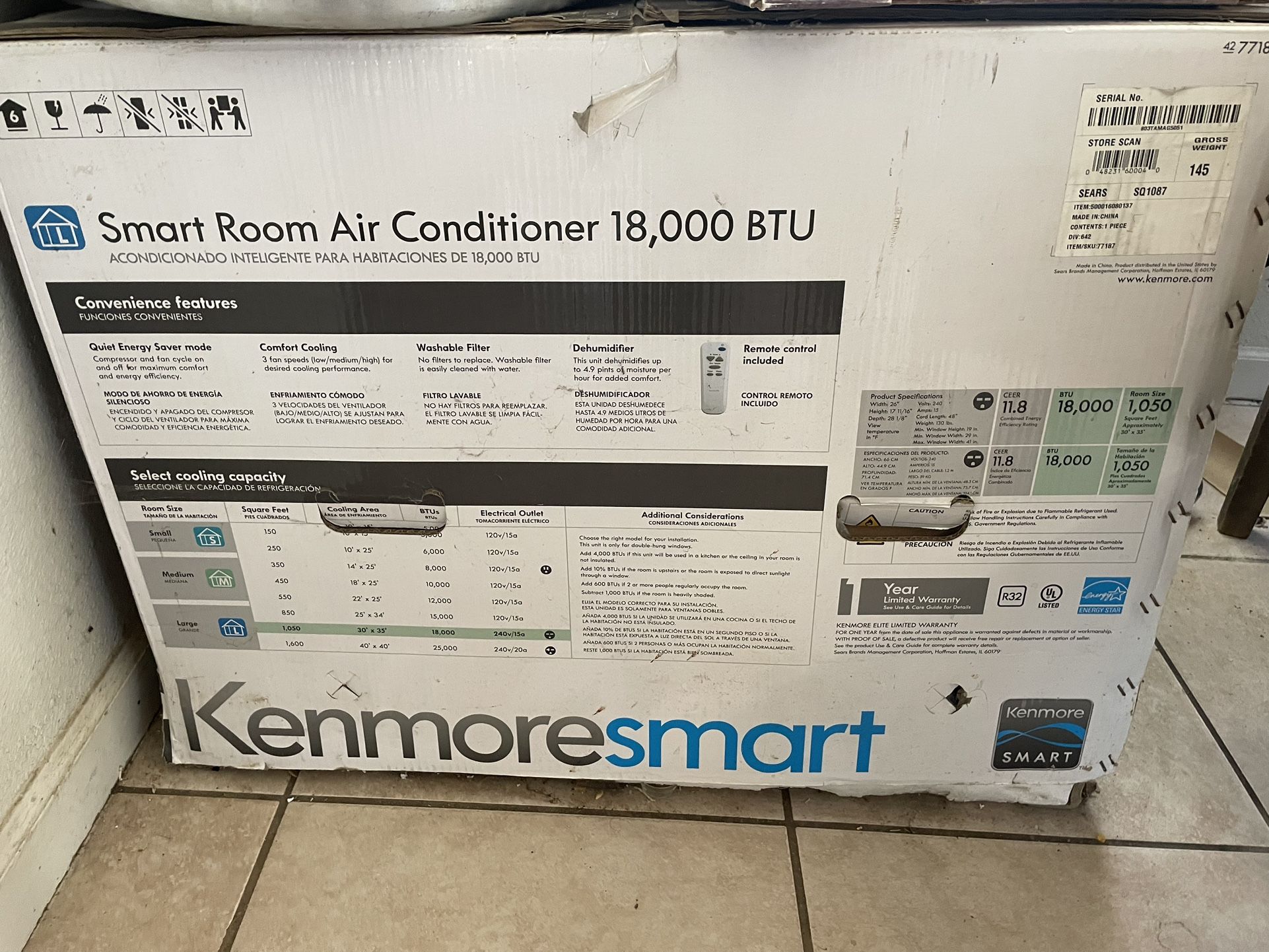 Kenmore Smart Ac