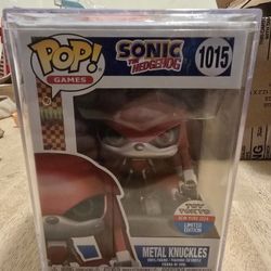 Funko Pop Sonic #1015 Metal Knuckles