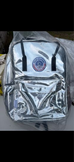 Blue monkey backpack