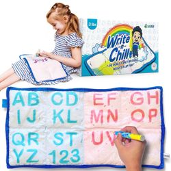 New: Writable Weighted Lap Pad for Kids W Waterpens