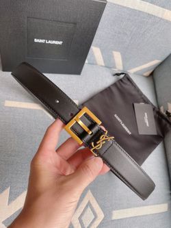 YSL Women’s Belt With Box 2026 New Custom sizes availabl79