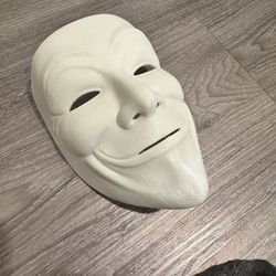 3D printed Guy Fawkes Anonymous mask