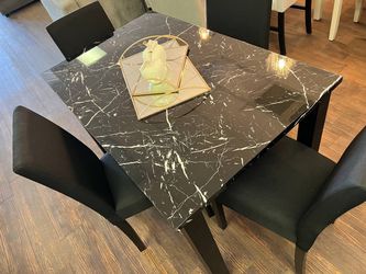 Black dining set