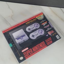 Nintendo Super Nintendo Classic Edition Brand New Sealed In Plastic Sleeve 