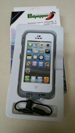 Waterproof Case, iPhone 5, White