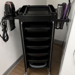 Salon / Hairstylist Trolley Cart — $30