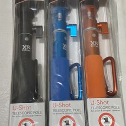 Selfie stick for camera with gopro adapter