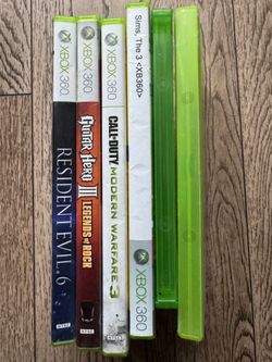 Xbox 360 Game Lot – 6 Games | Resident Evil, COD & More