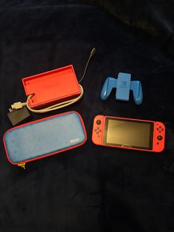Nintendo Switch Mario Red & Blue Edition