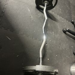 Ez Bar 75lbs Weights